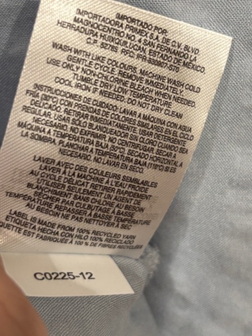 2/$30 Modern Ambition Women's Sleeveless Mock Neck Blouse in Light Blue - Picture 8 of 8